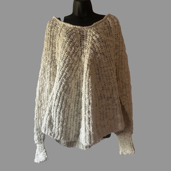 NWT Free People "In a Swirl" Slouchy Sweater - Picture 1 of 7